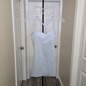 Lululemon Power Y Tank Light Blue Racerback Yoga Athletic Top